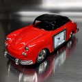  VINTAGE PORSCHE CAR MINI CLOCK SPORTS CAR COLLECTIBLE DESK CLOCK