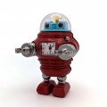 RETRO ROBOT SCI-FI MINI DESK CLOCK