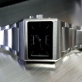 SHADOW WATCH STAINLESS STEEL DUAL TIMEZONE HYBRID ANALOG LED UNISEX JAPANESE WATCHES