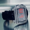 STORM ANKARA - Silver Metal / Black Leather