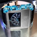 01 THE ONE EDGE WATCH JUMP HOUR ROTATING DISC HANDLESS DESIGNER WATCHES