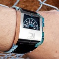01 THE ONE EDGE WATCH JUMP HOUR ROTATING DISC HANDLESS DESIGNER WATCHES