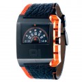 01 THE ONE EDGE WATCH JUMP HOUR ROTATING DISC HANDLESS DESIGNER WATCHES