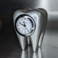 TOOTH MINIATURE MOLAR DENTAL DENTIST ORTHODONTIST COLLECTIBLE MINI CLOCK GIFT