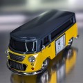 VAN MINIATURE vW STYLE VINTAGE BUS CAMPER COLLECTIBLE MINI CLOCK