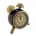 TWIN BELL MINIATURE VINTAGE STYLE MOCK ALARM COLLECTIBLE MINI CLOCK